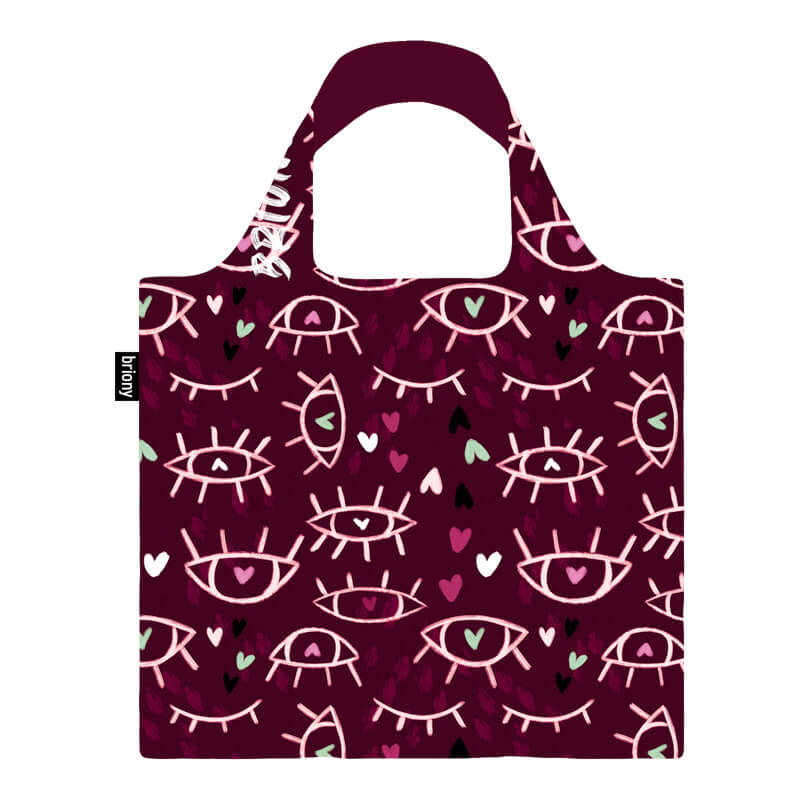 Boho Hearts & Eye Shopping Bag