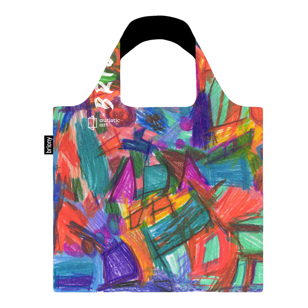 Circus Autistic Art Shopping Bag
