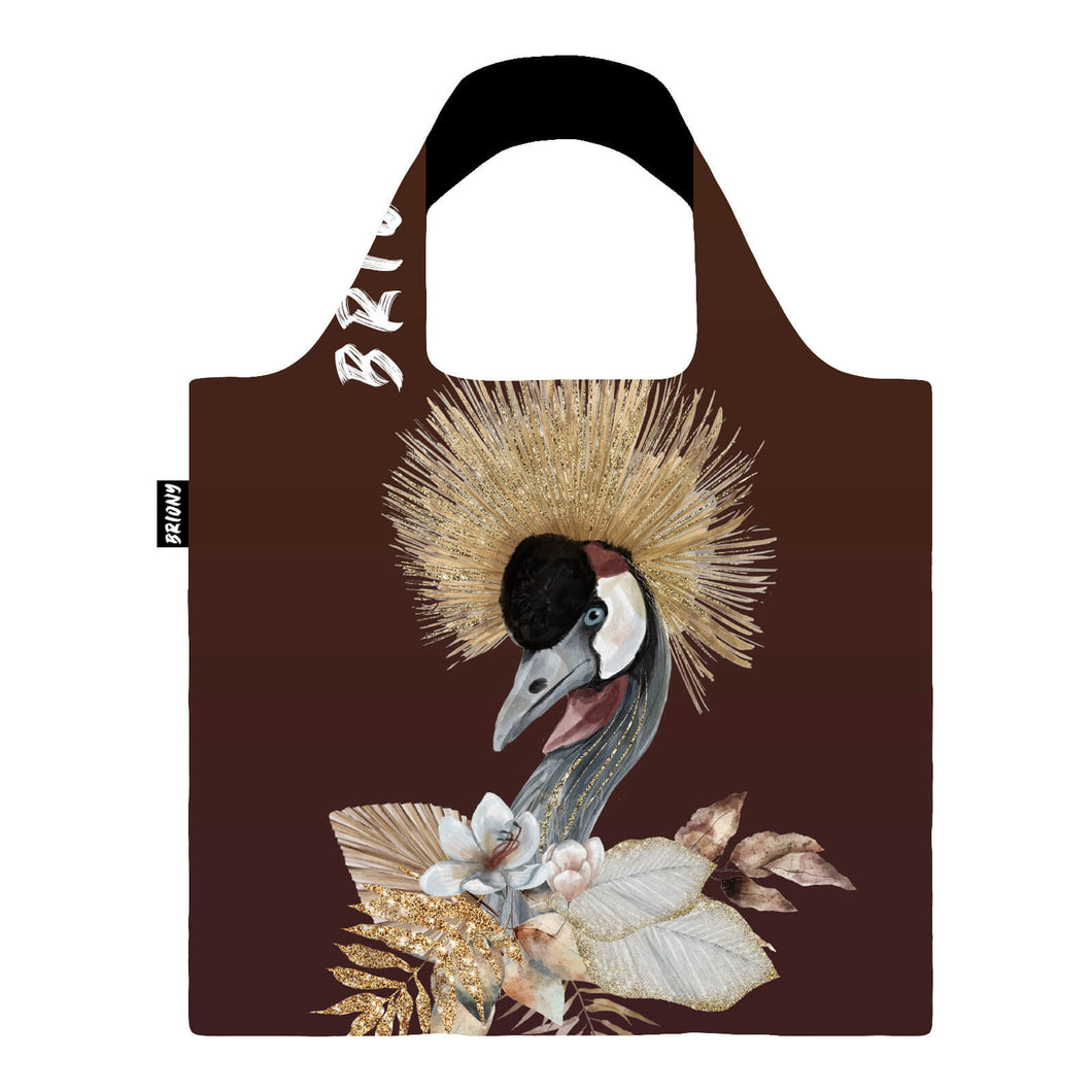 Crowned Crane Shopping Bag