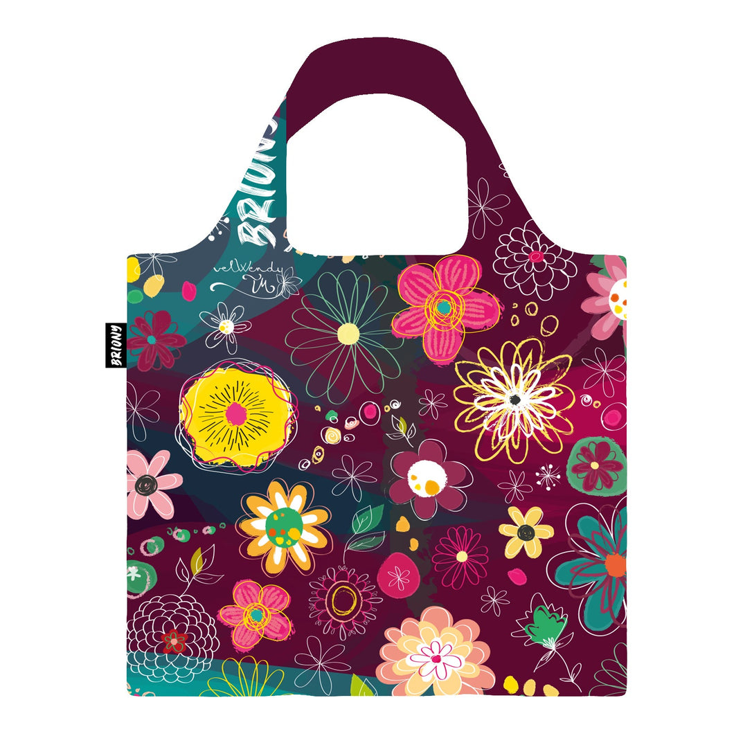 Happy Flowers Shopping Bag