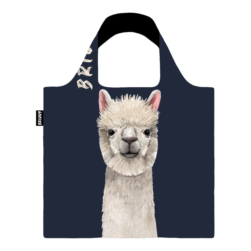 Lama Face Shopping Bag