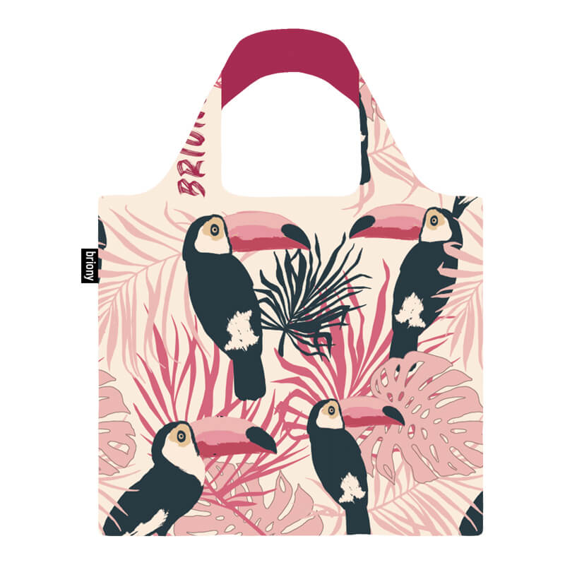 Pink Tucan Shopping Bag