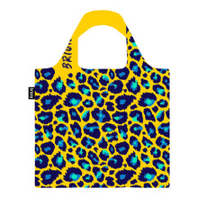 Lade das Bild in den Galerie-Viewer, Yellow Leopard Skin Shopping Bag
